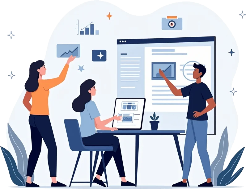 Web Development Illustration